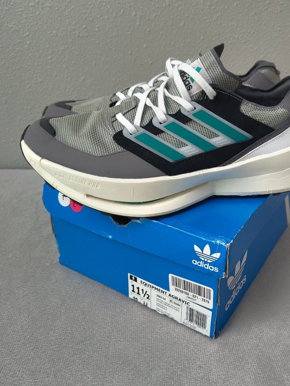 Size 11.5 - Adidas Mens Equipment Agravic Multiple Sizes Grey Magic Beige JH6114